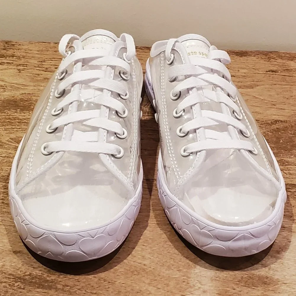 Keds x Kate Spade Women's Kickstart Mules Clear Gold Shoes Size 9 US - Picture 5 of 15